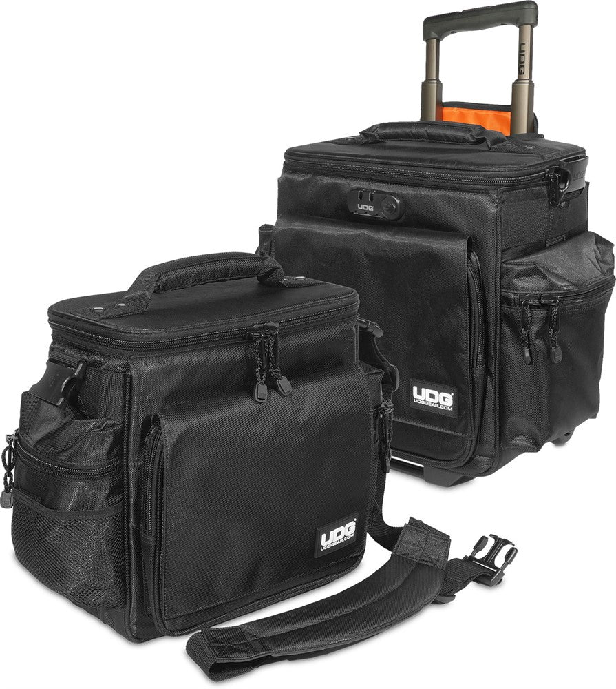 UDG Ultimate SlingBag Trolley Set DeLuxe Schwarz, Orange innen MK2