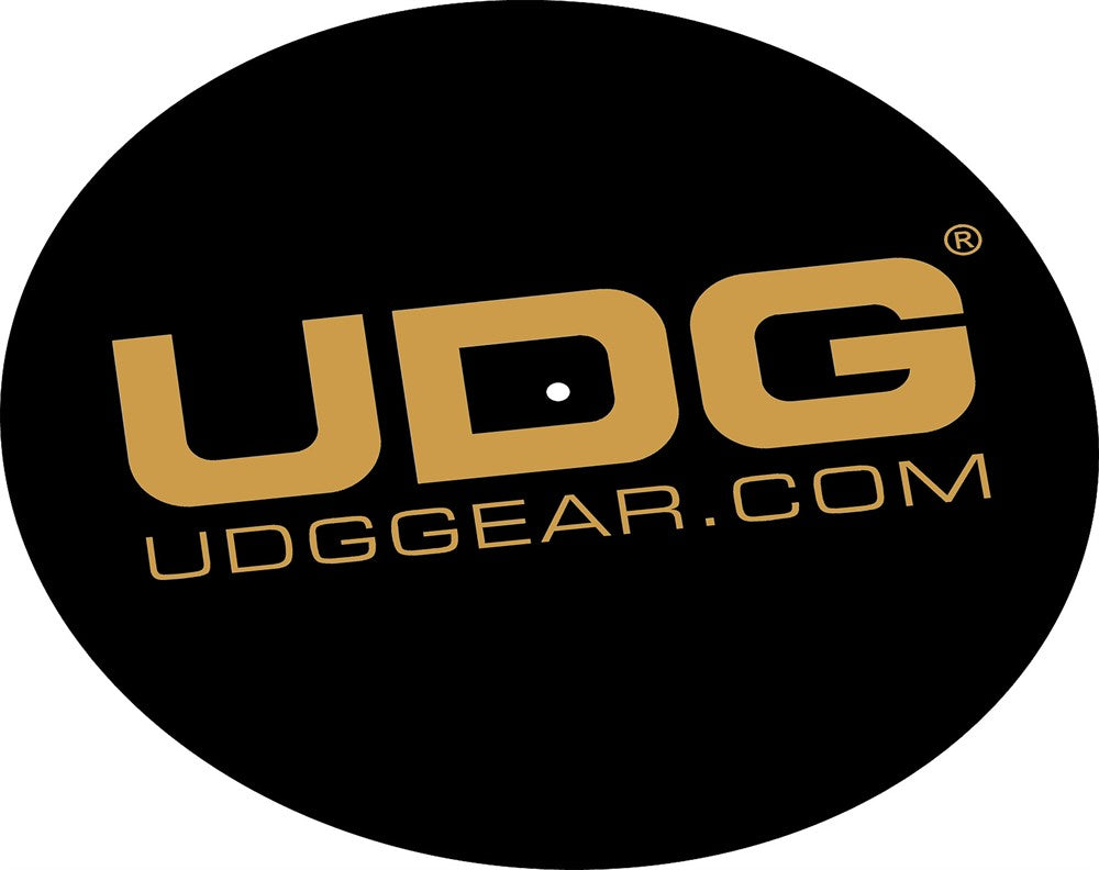 UDG Plattenspieler-Slipmat Set Schwarz / Gold