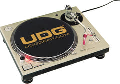 UDG Plattenspieler-Slipmat Set Schwarz / Gold