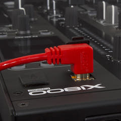 UDG Ultimate Audio Kabel USB 2.0 A-B Rot Winklig 3m