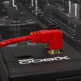 UDG Ultimate Audio Kabel USB 2.0 A-B Rot Winklig 2m