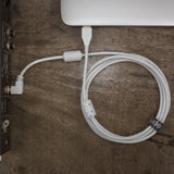 UDG Ultimate Audio Cable USB 2.0 A-B Weiß Abgewinkelt 2m