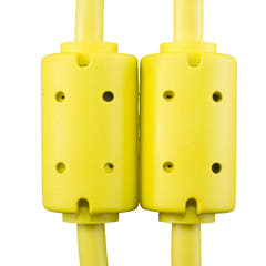 UDG Ultimate Audio Cable USB 2.0 A-B Gelb Abgewinkelt 3m