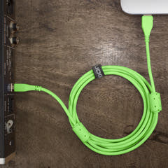 UDG Ultimate Audio Cable USB 2.0 A-B Grün Gerade 3m