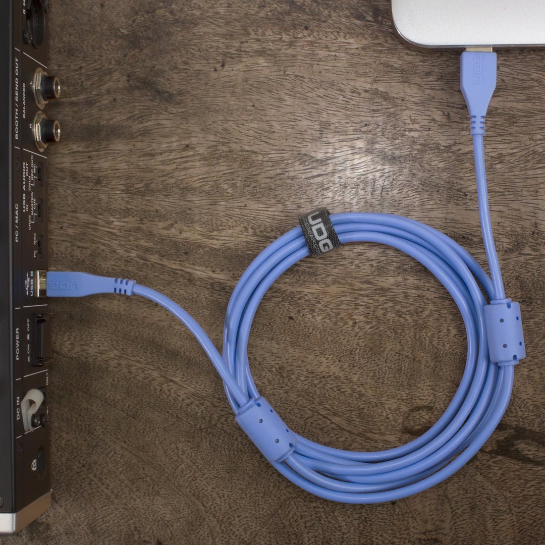 UDG Ultimate Audio Cable USB 2.0 A-B Blau Gerade 2m