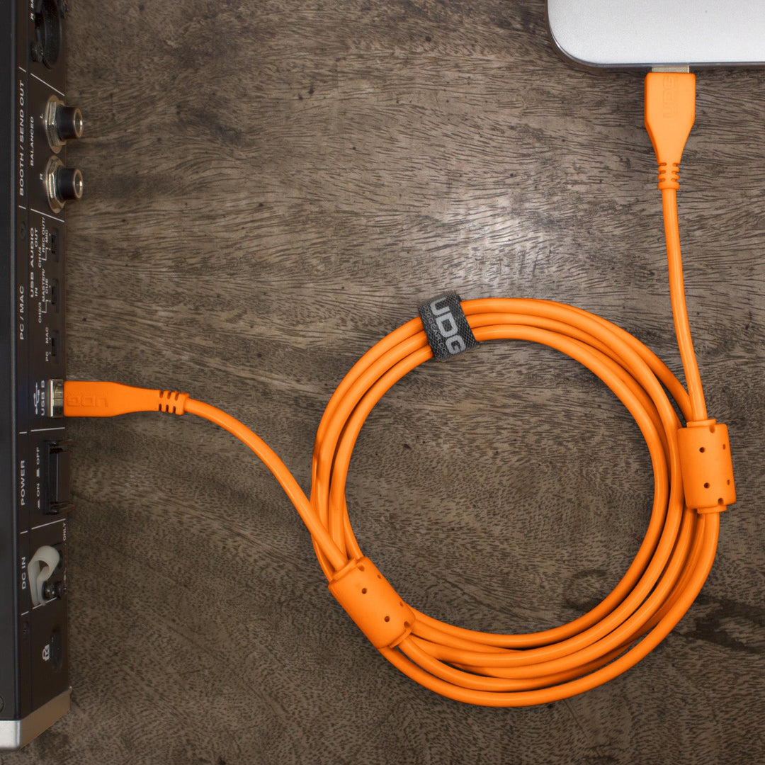 UDG Ultimate Audio Cable USB 2.0 A-B Orange Straight 3 m