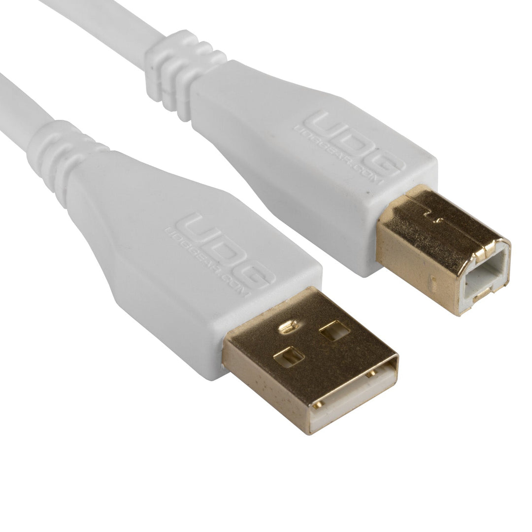 UDG Ultimate Audio Cable USB 2.0 A-B Weiß Gerade 2m