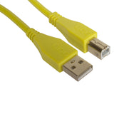UDG Ultimate Audio Cable USB 2.0 A-B Gelb Gerade 3m
