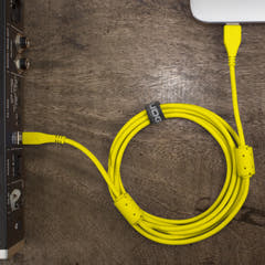 UDG Ultimate Audio Cable USB 2.0 A-B Gelb Gerade 3m