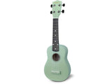 Reno RU150 Soprano Ukulele (Green) Starter Kit