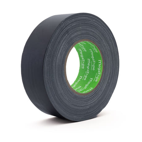 UT80 Mat Gaffa-Tape 50 mm x 50 m. Schwarz
