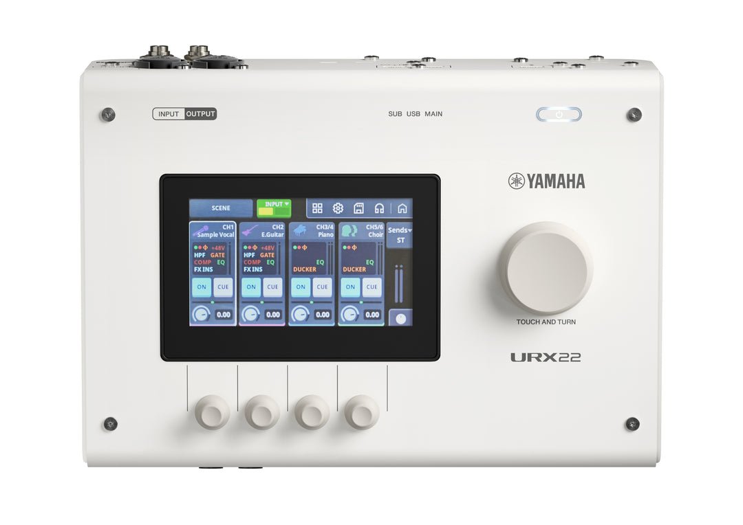 Yamaha URX22 USB-C Audio Interface (White)