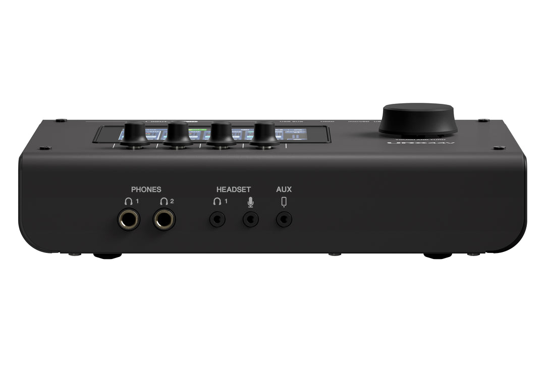 Yamaha URX44V USB-C Audio/Video Interface (Schwarz) - Video Version