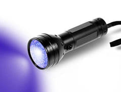 UV Taschenlampe m. 51 LED Dioden