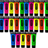 UV body & facepaint for 25 persons