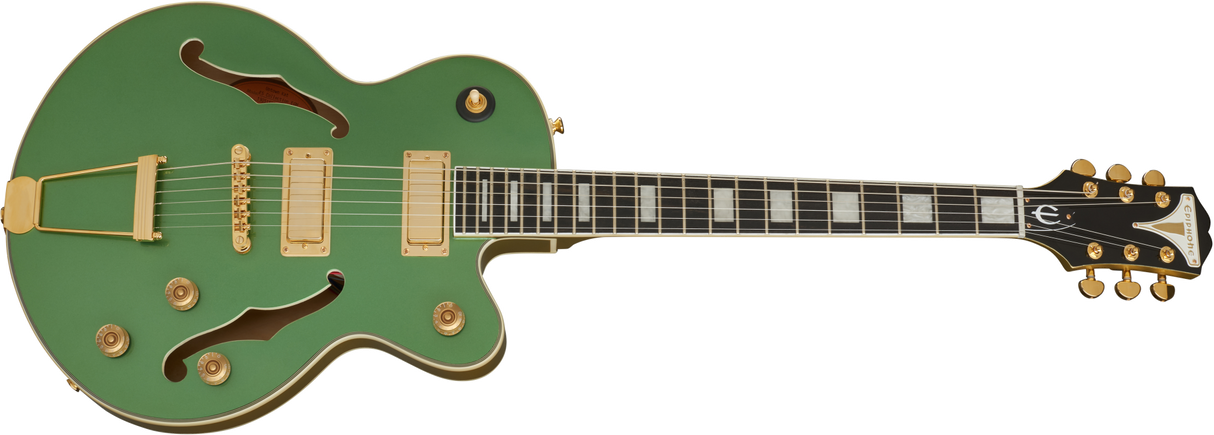 Epiphone Uptown Kat ES E-Gitarre (Emerald Green Metallic)