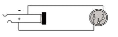 Adapter XLR-Buchse > Stereo-Klinkenbuchse