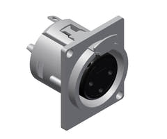 XLR Einbaubuchse 3-polig weiblich D-Serie