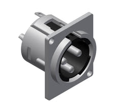 XLR Chassis 3-polig männlich D-series