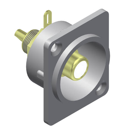 RCA-Einbauanschluss D-Size (VCD60)