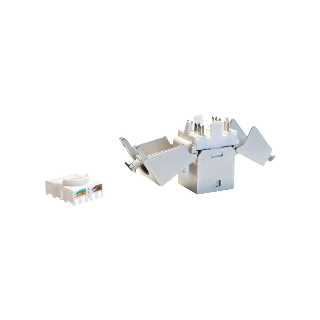 Keystone-Adapter Cat6A geschirmter IDC-Abschluss