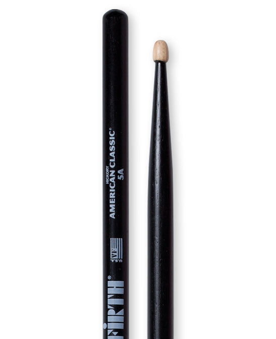 Vic Firth 5A Drumsticks (Black)