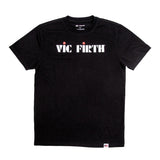 Vic Firth Classic Logo Black T-Shirt - Medium