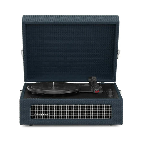 Crosley Voyager Plattenspieler Tovejs Bluetooth (Navy Blue)
