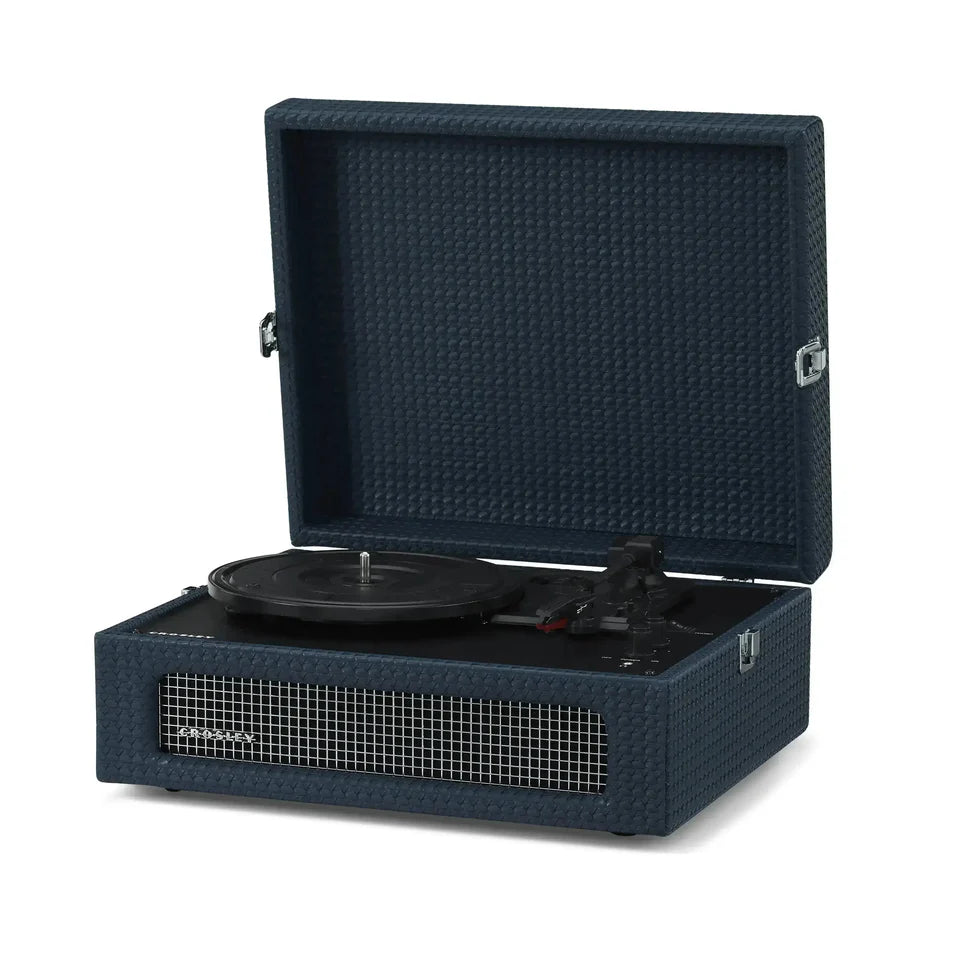 Crosley Voyager Plattenspieler Tovejs Bluetooth (Navy Blue)