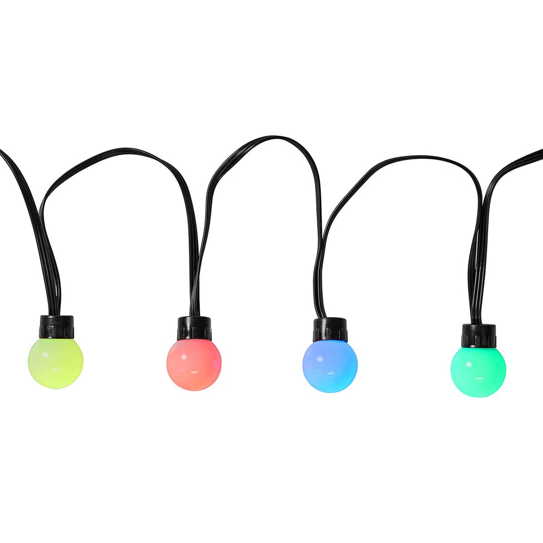 SmartLife Dekorative Lichterkette m. 48 Stk. LED Birnen