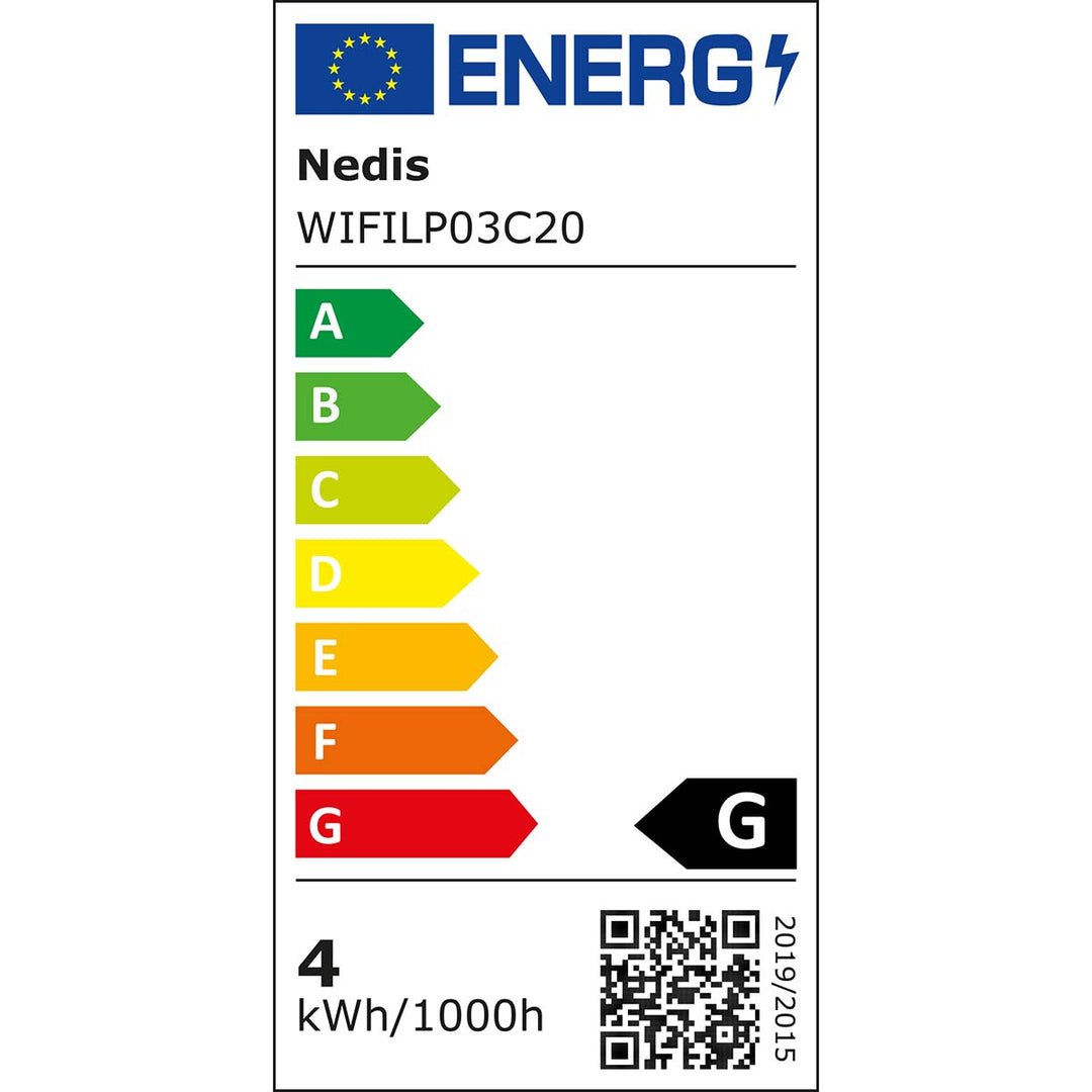 SmartLife Dekorative Lichterkette m. 20 LED Birnen
