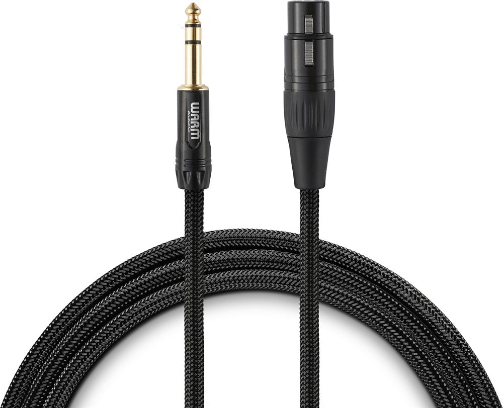 Warm Audio Audiokabel Premier Series - XLRM-TRSM 1,8m