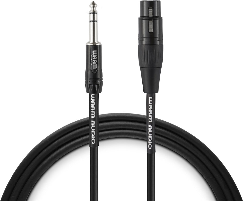 Warm Audio Audiokabel Pro Series – XLRF-TRS 1,8m