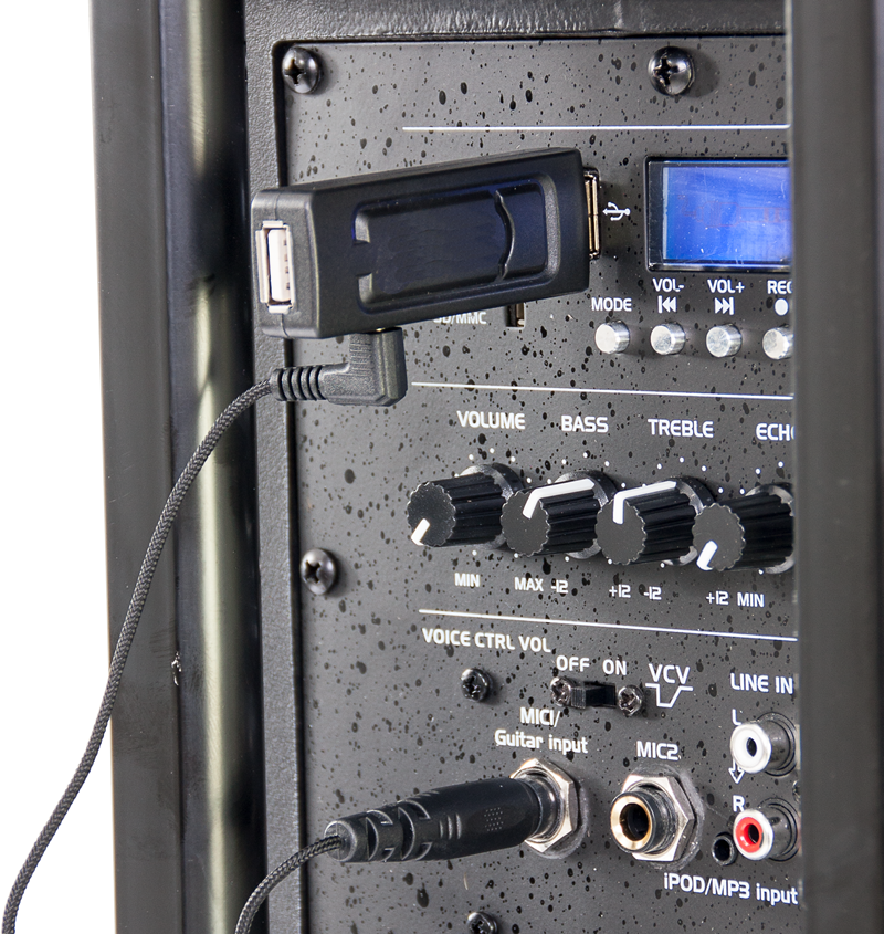 Drahtloses Handmikrofon mit USB-Stromversorgung