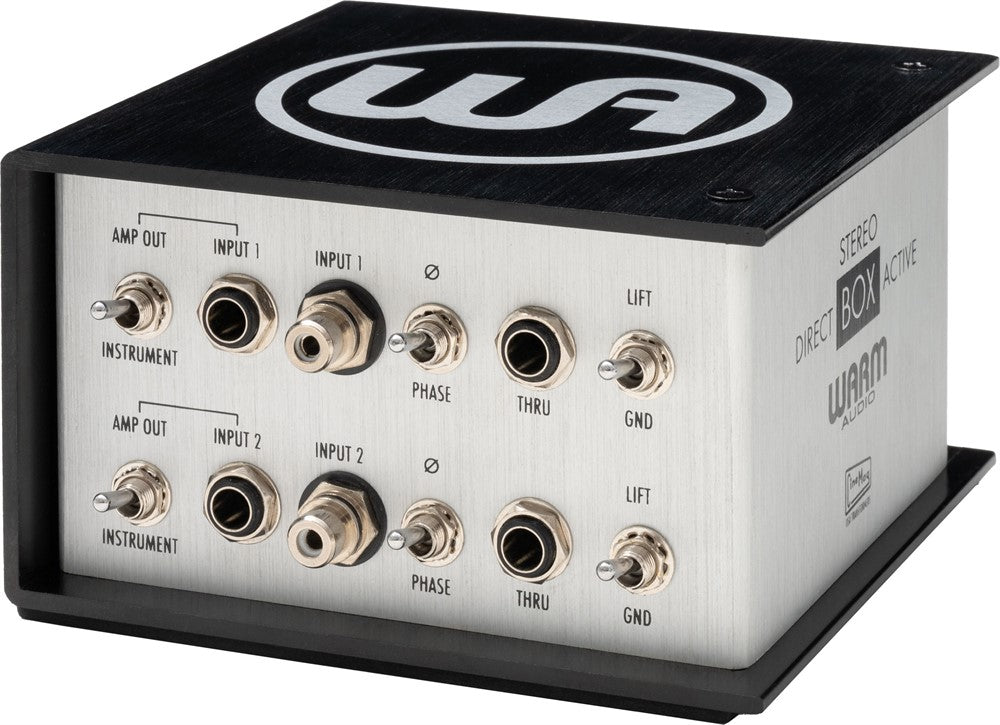 Warm Audio WA-DI-A2 Aktive Stereo-DI-Box