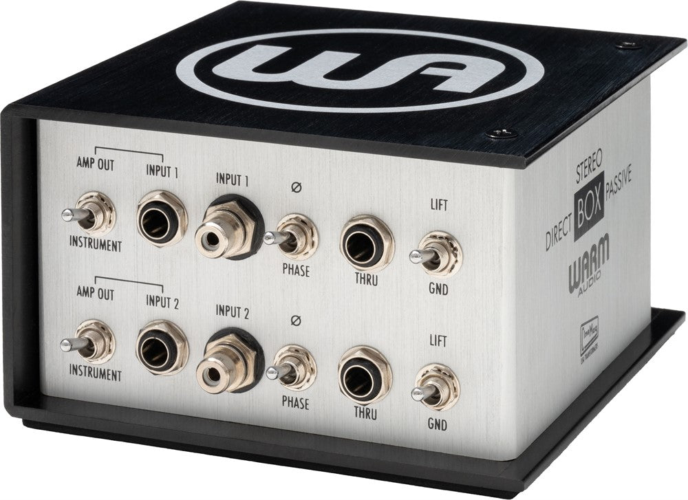 Warm Audio WA-DI-P2 Passive Stereo-DI-Box