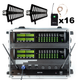 Renton Rack Wireless-System (16 Headsets)