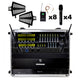 Renton Rack Wireless Combo System (4 Handgeräte + 8 Headsets)