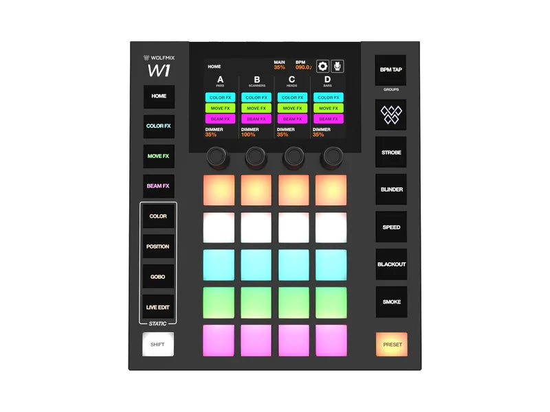 Wolfmix W1-MK2 DMX Light mixer