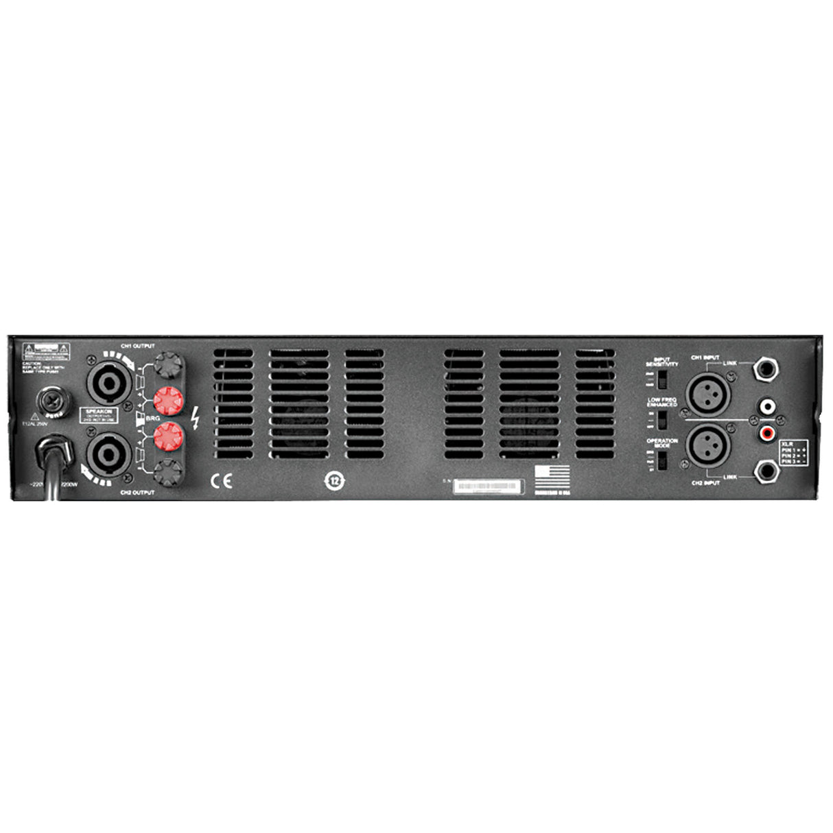 BST XL2000 Leistungsverstärker