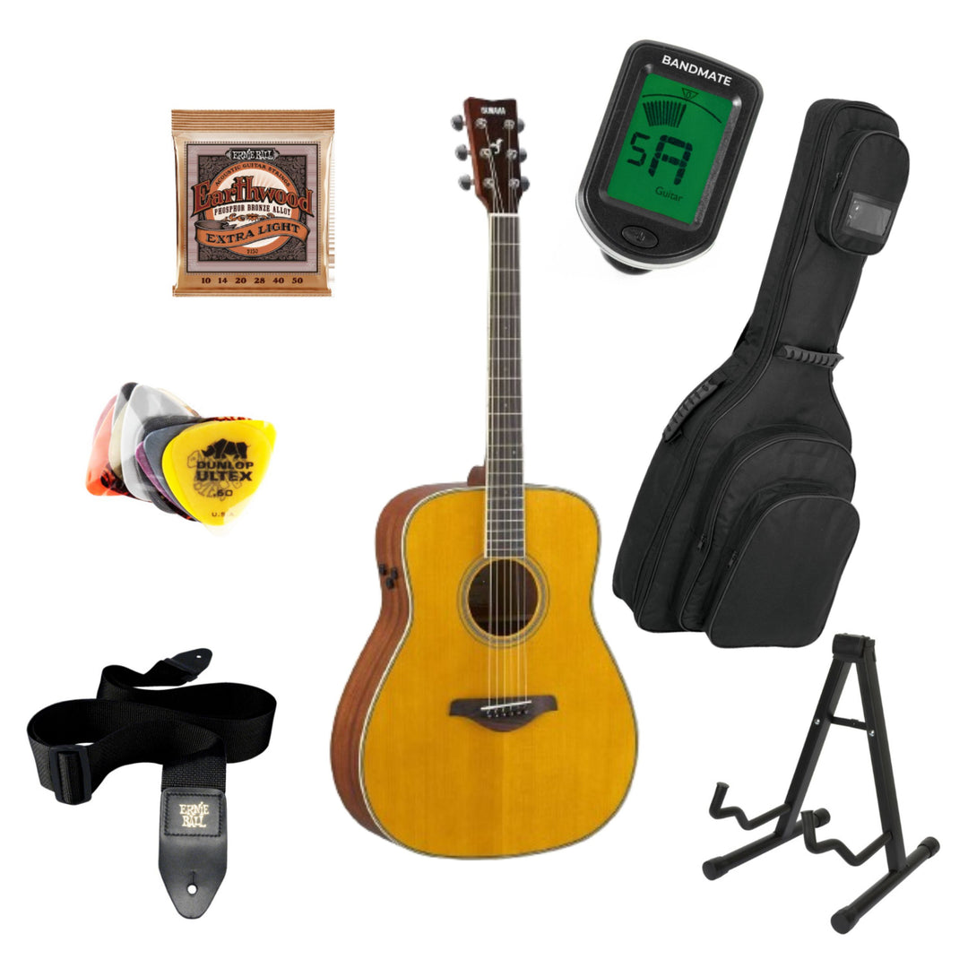 Yamaha FG-TA TransAcoustic Startpaket