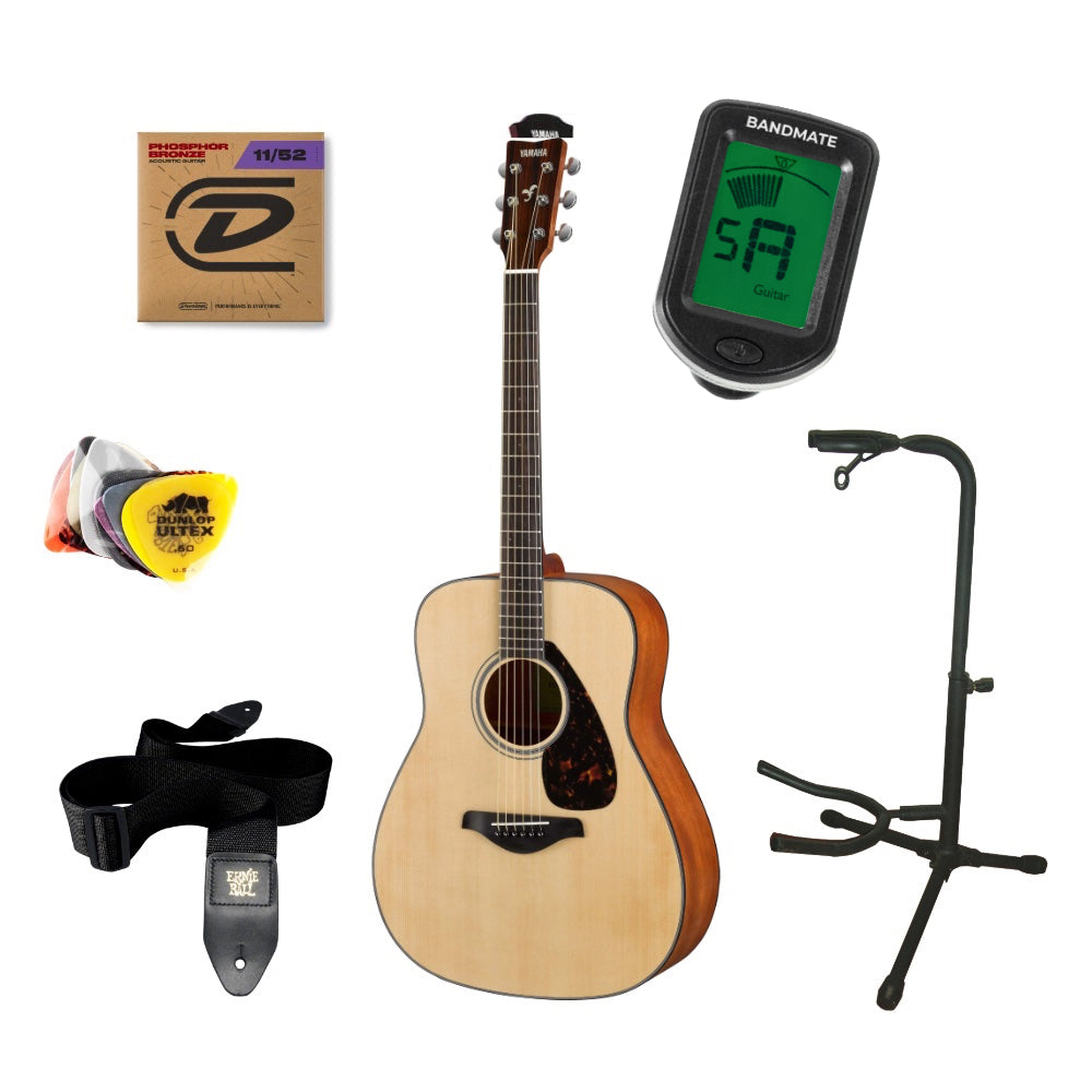 Yamaha FG800M NT II Western Gitarren Startpaket (Natural)