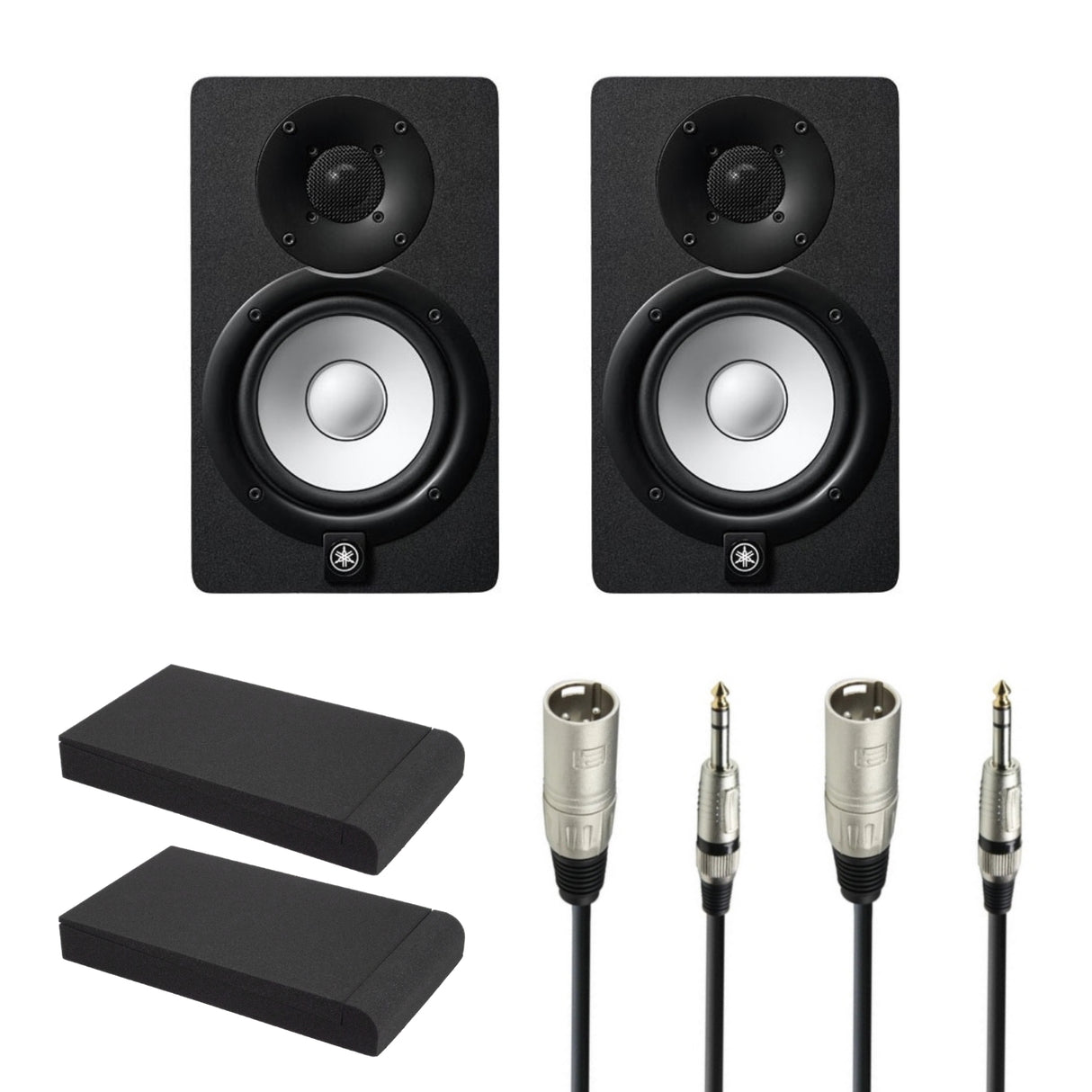 Yamaha HS5 - Studiomonitor Startpaket (Schwarz)