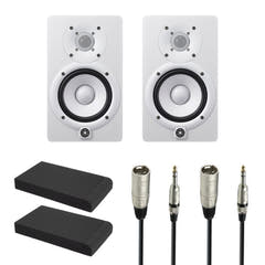 Yamaha HS5 Studiomonitor Startpaket (Weiß)
