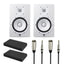 Yamaha HS7 Studio Monitor Starter Kit (White)