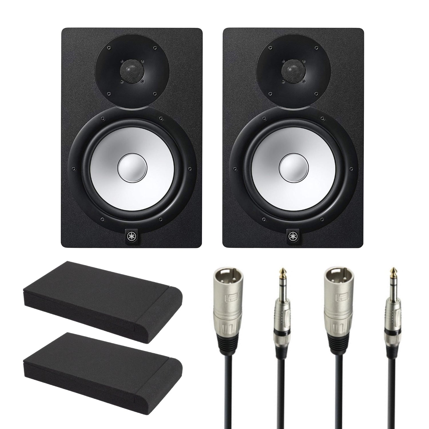 Yamaha HS8 - Studiomonitor Startpaket (Schwarz)