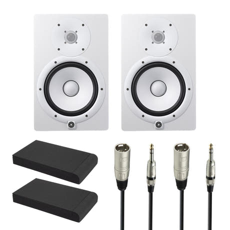 Yamaha HS8 - Studiomonitor Startpaket (Weiß)