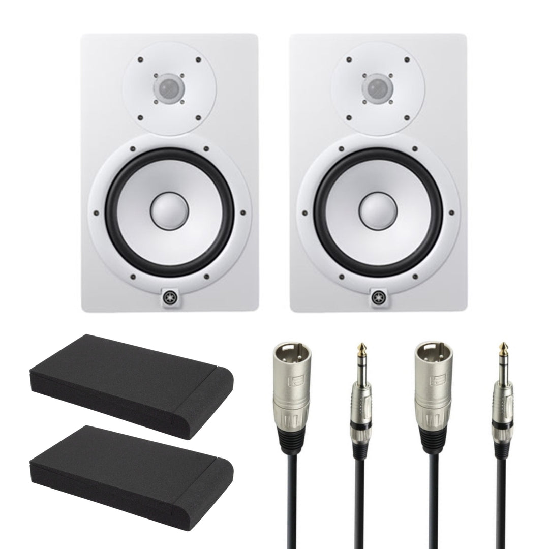 Yamaha HS8 - Studiomonitor Startpaket (Weiß)