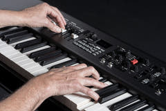Yamaha YC88 Digital Stage Keyboards (Natural Wood)