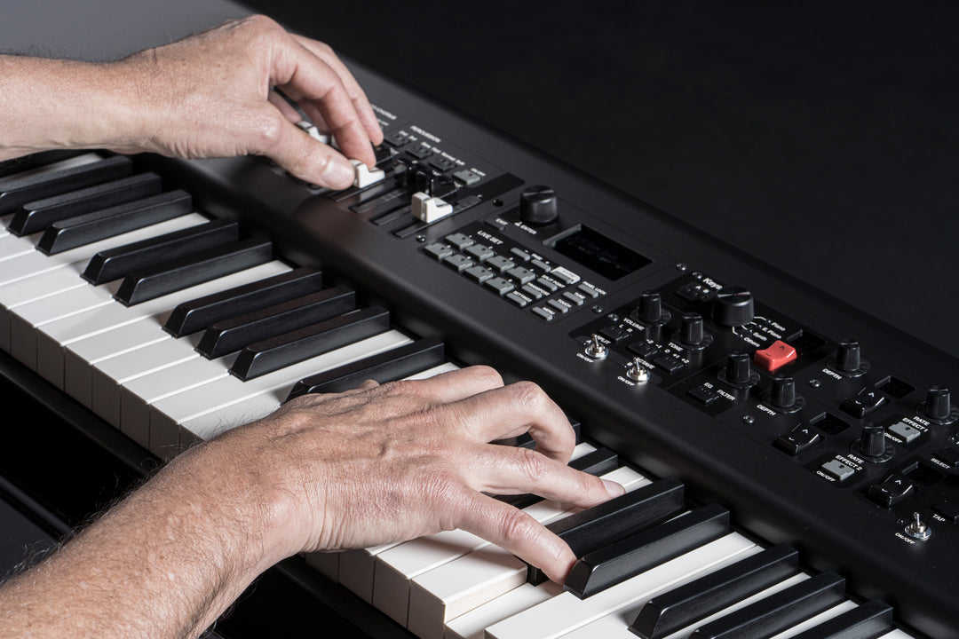 Yamaha YC88 Digital Stage Keyboards (Natural Wood)